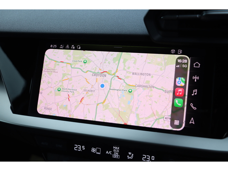 Audi 1.4 TFSIE 40 SPORT SPORTBACK 5DR PETROL PLUG-IN HYBRID S TRONIC AUTO SAT NAV BLUETOOTH APPLE CARPLAY REAR CAMERA PARKING AIDS 2 OWNERS 63000 MILES FSH 72-74 Mitcham Road