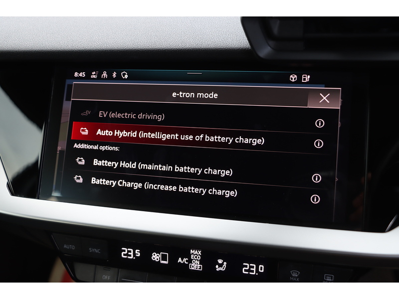 Audi 1.4 TFSIE 40 SPORT SPORTBACK 5DR PETROL PLUG-IN HYBRID S TRONIC AUTO SAT NAV BLUETOOTH APPLE CARPLAY REAR CAMERA PARKING AIDS 2 OWNERS 63000 MILES FSH 72-74 Mitcham Road