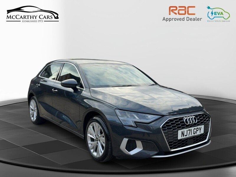 Audi 1.4 TFSIE 40 SPORT SPORTBACK 5DR PETROL PLUG-IN HYBRID S TRONIC AUTO SAT NAV BLUETOOTH APPLE CARPLAY REAR CAMERA PARKING AIDS 2 OWNERS 63000 MILES FSH 72-74 Mitcham Road