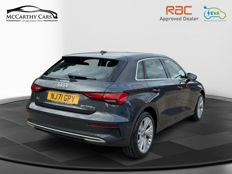 Audi 1.4 TFSIE 40 SPORT SPORTBACK 5DR PETROL PLUG-IN HYBRID S TRONIC AUTO SAT NAV BLUETOOTH APPLE CARPLAY REAR CAMERA PARKING AIDS 2 OWNERS 63000 MILES FSH 72-74 Mitcham Road