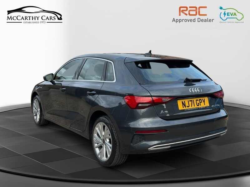 Audi 1.4 TFSIE 40 SPORT SPORTBACK 5DR PETROL PLUG-IN HYBRID S TRONIC AUTO SAT NAV BLUETOOTH APPLE CARPLAY REAR CAMERA PARKING AIDS 2 OWNERS 63000 MILES FSH 72-74 Mitcham Road