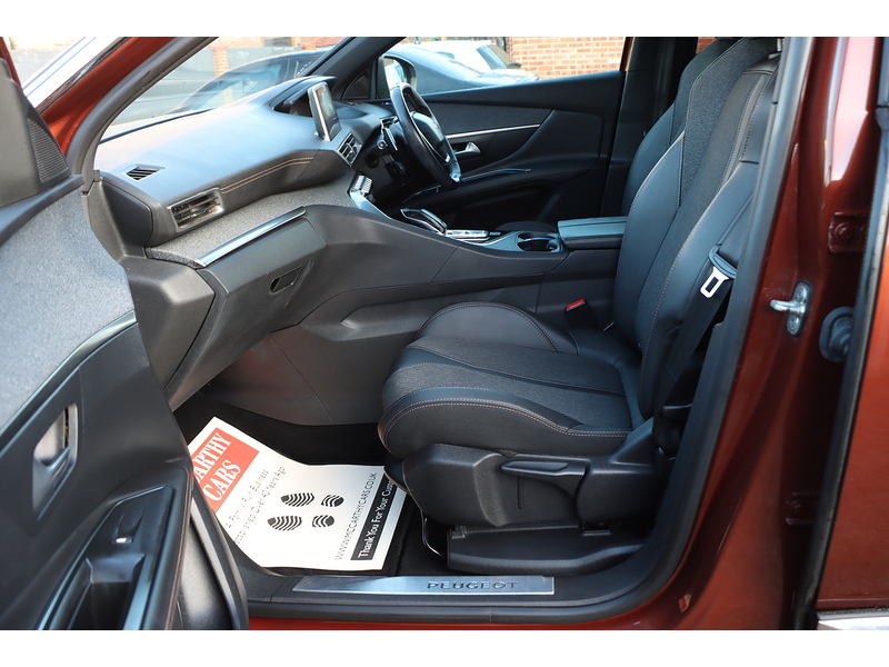Peugeot 1.2 PURETECH GT LINE SUV 5DR PETROL EAT AUTO HEATED SEATS SAT NAV BLUETOOTH DAB STEREO APPLE CARPLAY REAR CAMERA 2 OWNERS 57000 MILES FSH 6 SERVICES 72-74 Mitcham Road