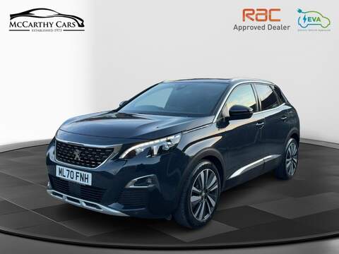 Peugeot 1.2 PURETECH GT LINE PREMIUM SUV 5DR PETROL MANUAL SUNROOF HEATED SEATS SAT NAV BLUETOOTH DAB STEREO APPLE CARPLAY REAR CAMERA ONLY 62000 MILES FSH