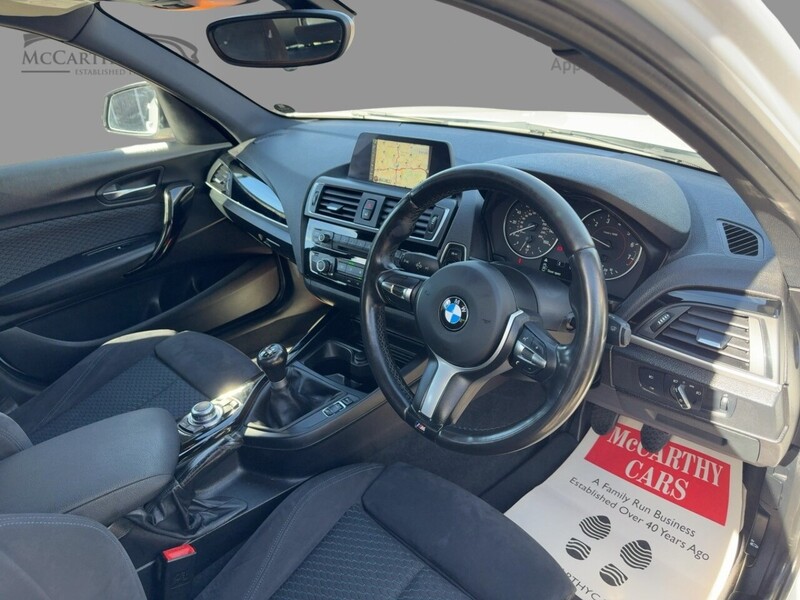 BMW 118I 1.5 M SPORT HATCHBACK 5DR PETROL MANUAL SAT NAV BLUETOOTH DAB STEREO APPLE CARPLAY SAME OWNER FOR LAST 6 YEARS ONLY 61000 MILES SH NO ULEZ CHARGE 72-74 Mitcham Road