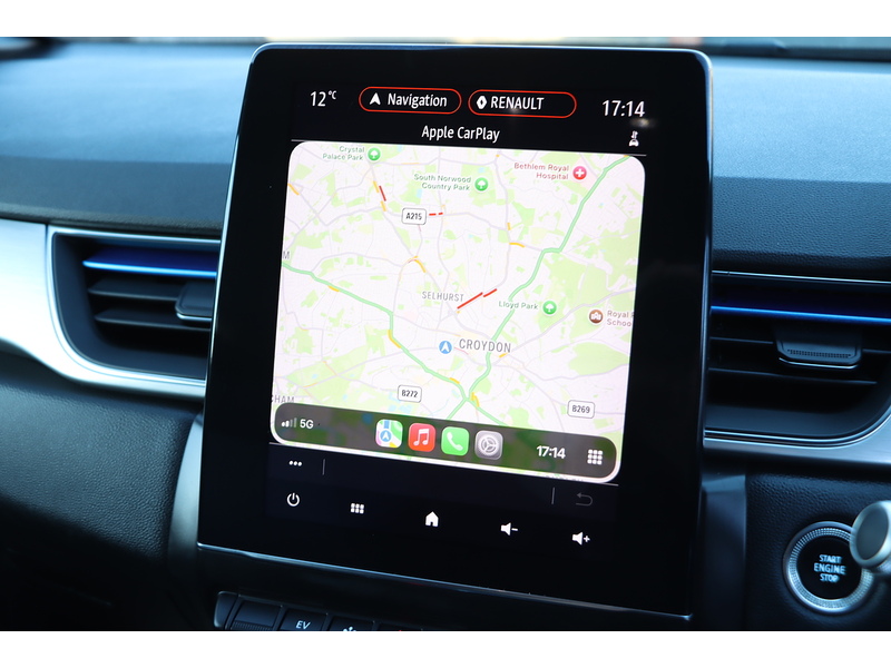 Renault 1.6 E-TECH 9.8KWH LAUNCH EDITION SUV 5DR PETROL PLUG-IN HYBRID AUTO SATNAV BLUETOOTH DAB STEREO APPLE CARPLAY PARKING AIDS JUST 1 OWNER FSH 5 SERVICES 72-74 Mitcham Road