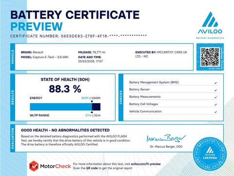 Renault 1.6 E-TECH 9.8KWH LAUNCH EDITION SUV 5DR PETROL PLUG-IN HYBRID AUTO SATNAV BLUETOOTH DAB STEREO APPLE CARPLAY PARKING AIDS JUST 1 OWNER FSH 5 SERVICES