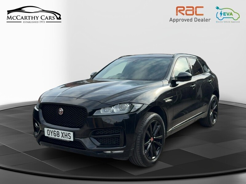 Jaguar 2.0 P300 R-SPORT SUV 5DR PETROL AWD AUTO SUNROOF HEATED SEATS SAT NAV BLUETOOTH DAB STEREO REAR CAMERA PARKING AIDS ONLY 59000 MILES FSH 6 SERVICES 72-74 Mitcham Road