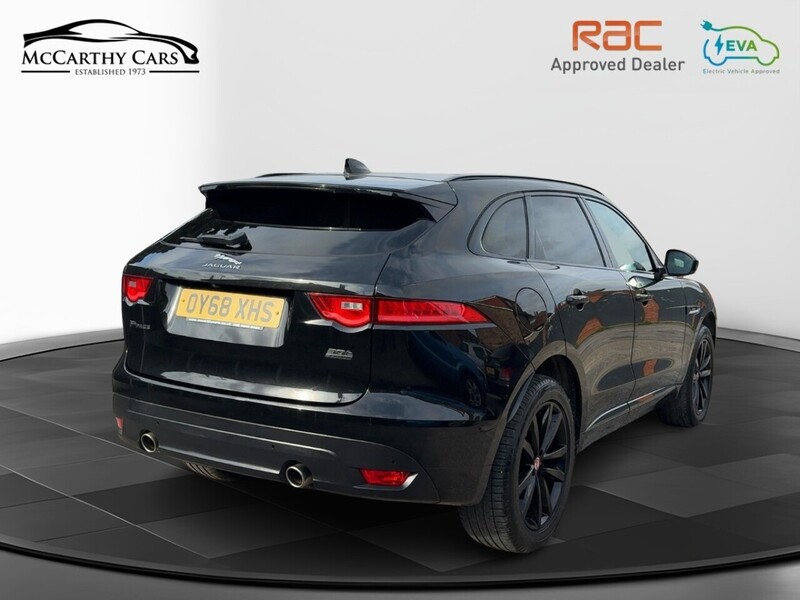 Jaguar 2.0 P300 R-SPORT SUV 5DR PETROL AWD AUTO SUNROOF HEATED SEATS SAT NAV BLUETOOTH DAB STEREO REAR CAMERA PARKING AIDS ONLY 59000 MILES FSH 6 SERVICES 72-74 Mitcham Road