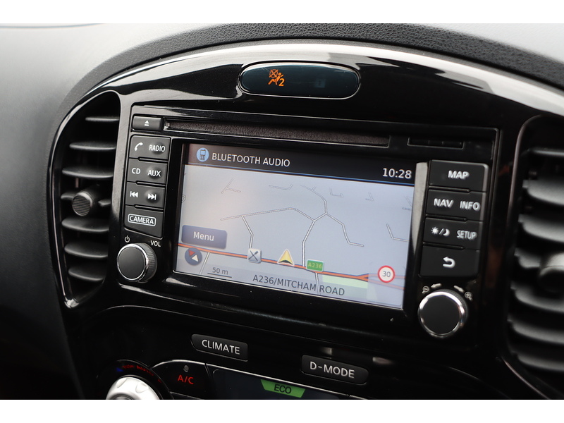 Nissan 1.6 BOSE PERSONAL EDITION SUV 5DR PETROL XTRON AUTO SAT NAV BLUETOOTH DAB STEREO CD PLAYER USB INPUT REAR CAMERA ONLY 33000 MILES SH NO ULEZ CHARGE 72-74 Mitcham Road