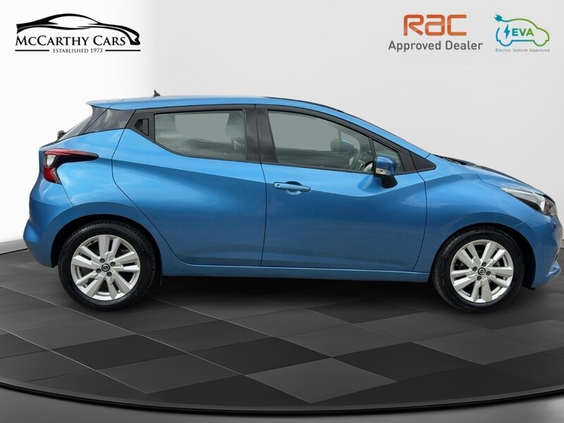 Nissan 1.0 IG ACENTA HATCHBACK 5DR PETROL MANUAL SATNAV BLUETOOTH DAB STEREO APPLE CARPLAY AIR CON PARKING AIDS JUST 2 OWNERS ONLY 52000 MILES FSH 6 SERVICES 72-74 Mitcham Road