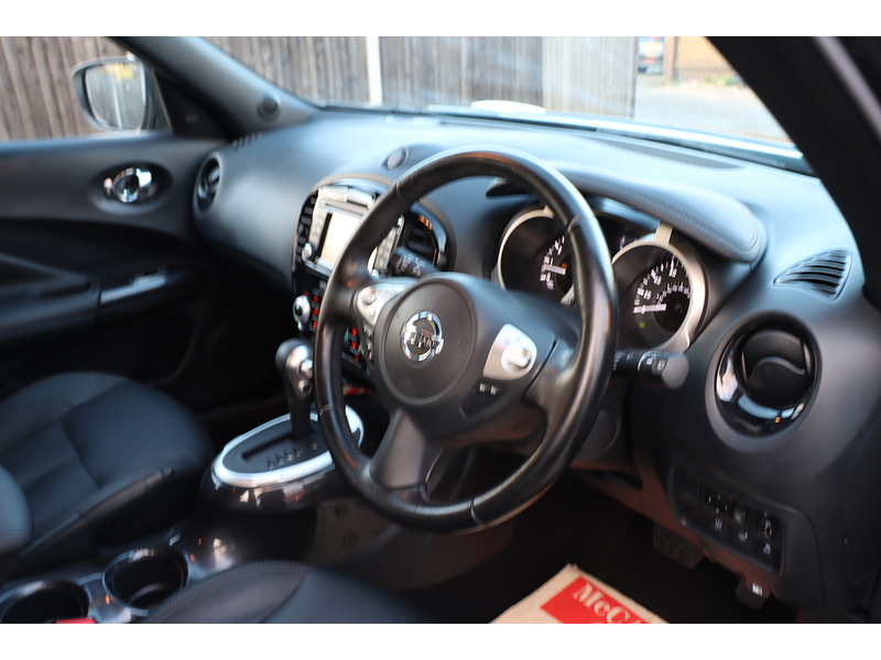 Nissan 1.6 TEKNA SUV 5DR PETROL XTRON AUTO LEATHER HEATED SEATS SAT NAV BLUETOOTH DAB STEREO REAR & 360 CAMERA JUST 18000 MILES FSH 7 SERVICES NO ULEZ CHARGE 72-74 Mitcham Road