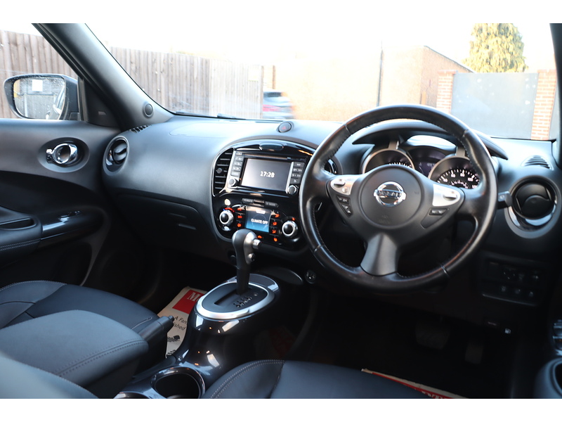 Nissan 1.6 TEKNA SUV 5DR PETROL XTRON AUTO LEATHER HEATED SEATS SAT NAV BLUETOOTH DAB STEREO REAR & 360 CAMERA JUST 18000 MILES FSH 7 SERVICES NO ULEZ CHARGE 72-74 Mitcham Road