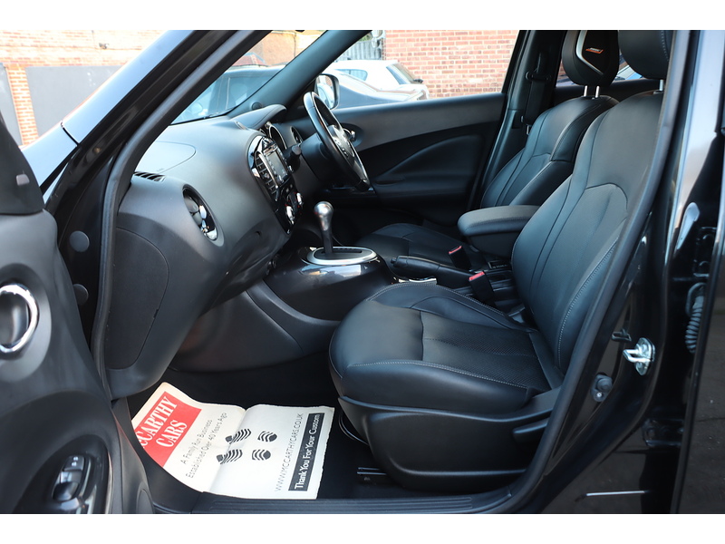 Nissan 1.6 TEKNA SUV 5DR PETROL XTRON AUTO LEATHER HEATED SEATS SAT NAV BLUETOOTH DAB STEREO REAR & 360 CAMERA JUST 18000 MILES FSH 7 SERVICES NO ULEZ CHARGE 72-74 Mitcham Road