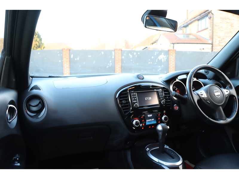 Nissan 1.6 TEKNA SUV 5DR PETROL XTRON AUTO LEATHER HEATED SEATS SAT NAV BLUETOOTH DAB STEREO REAR & 360 CAMERA JUST 18000 MILES FSH 7 SERVICES NO ULEZ CHARGE 72-74 Mitcham Road