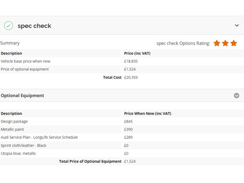 Audi 1.4 TFSI S LINE HATCHBACK PETROL MANUAL SUNROOF SAT NAV BLUETOOTH DAB STEREO PARKING AIDS SAME OWNER FOR 3 YEARS ONLY 56000 MILES SH JUST £35 ROAD TAX 72-74 Mitcham Road