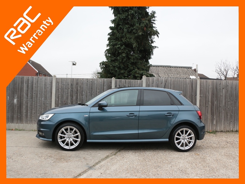 Audi 1.4 TFSI S LINE HATCHBACK PETROL MANUAL SUNROOF SAT NAV BLUETOOTH DAB STEREO PARKING AIDS SAME OWNER FOR 3 YEARS ONLY 56000 MILES SH JUST £35 ROAD TAX 72-74 Mitcham Road