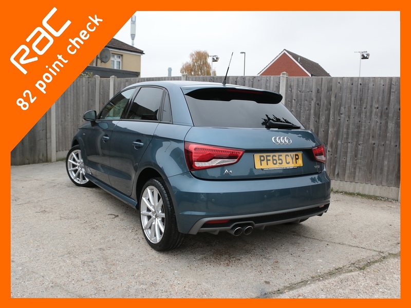 Audi 1.4 TFSI S LINE HATCHBACK PETROL MANUAL SUNROOF SAT NAV BLUETOOTH DAB STEREO PARKING AIDS SAME OWNER FOR 3 YEARS ONLY 56000 MILES SH JUST £35 ROAD TAX 72-74 Mitcham Road