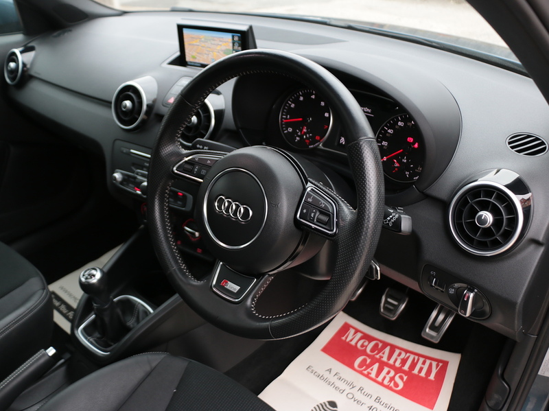 Audi 1.4 TFSI S LINE HATCHBACK PETROL MANUAL SUNROOF SAT NAV BLUETOOTH DAB STEREO PARKING AIDS SAME OWNER FOR 3 YEARS ONLY 56000 MILES SH JUST £35 ROAD TAX 72-74 Mitcham Road