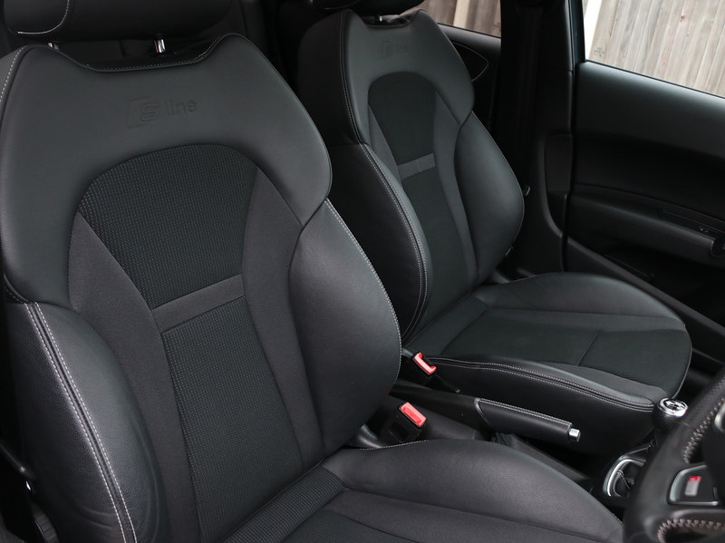 Audi 1.4 TFSI S LINE HATCHBACK PETROL MANUAL SUNROOF SAT NAV BLUETOOTH DAB STEREO PARKING AIDS SAME OWNER FOR 3 YEARS ONLY 56000 MILES SH JUST £35 ROAD TAX 72-74 Mitcham Road