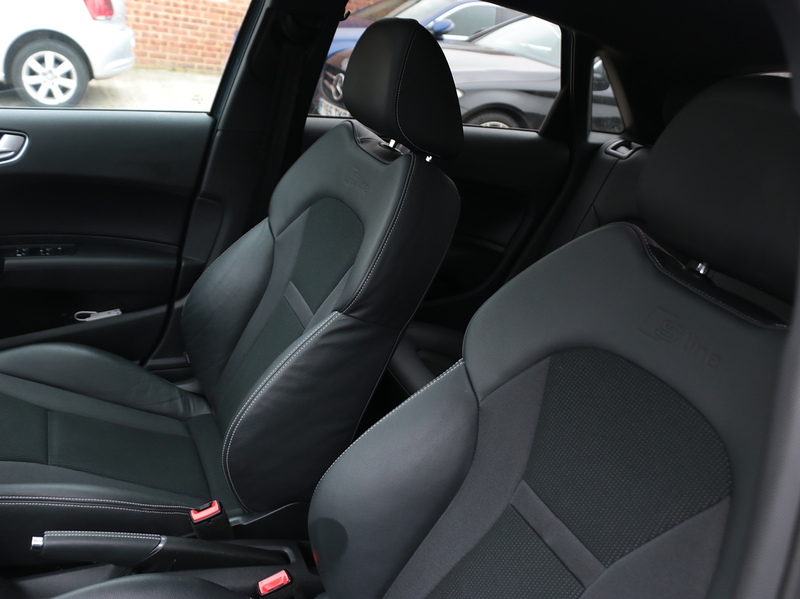 Audi 1.4 TFSI S LINE HATCHBACK PETROL MANUAL SUNROOF SAT NAV BLUETOOTH DAB STEREO PARKING AIDS SAME OWNER FOR 3 YEARS ONLY 56000 MILES SH JUST £35 ROAD TAX 72-74 Mitcham Road