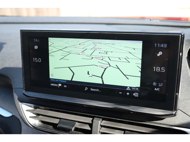 Peugeot 1.2 PURETECH GT SUV 5DR PETROL EAT AUTO 7 SEATER SAT NAV BLUETOOTH DAB STEREO APPLE CARPLAY REAR CAMERA PARKING AIDS JUST 1 OWNER ONLY 50000 MILES SH 72-74 Mitcham Road