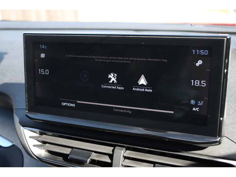 Peugeot 1.2 PURETECH GT SUV 5DR PETROL EAT AUTO 7 SEATER SAT NAV BLUETOOTH DAB STEREO APPLE CARPLAY REAR CAMERA PARKING AIDS JUST 1 OWNER ONLY 50000 MILES SH 72-74 Mitcham Road