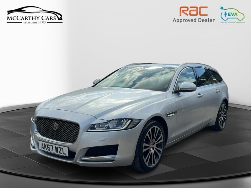 Jaguar 2.0I PORTFOLIO SPORTBRAKE 5DR PETROL AUTO HEATED SEATS SAT NAV BLUETOOTH DAB STEREO REAR CAMERA PARKING AIDS JUST 1 OWNER FROM NEW ONLY 62000 MILES SH 72-74 Mitcham Road