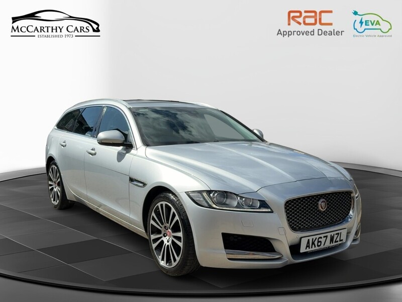 Jaguar 2.0I PORTFOLIO SPORTBRAKE 5DR PETROL AUTO HEATED SEATS SAT NAV BLUETOOTH DAB STEREO REAR CAMERA PARKING AIDS JUST 1 OWNER FROM NEW ONLY 62000 MILES SH 72-74 Mitcham Road