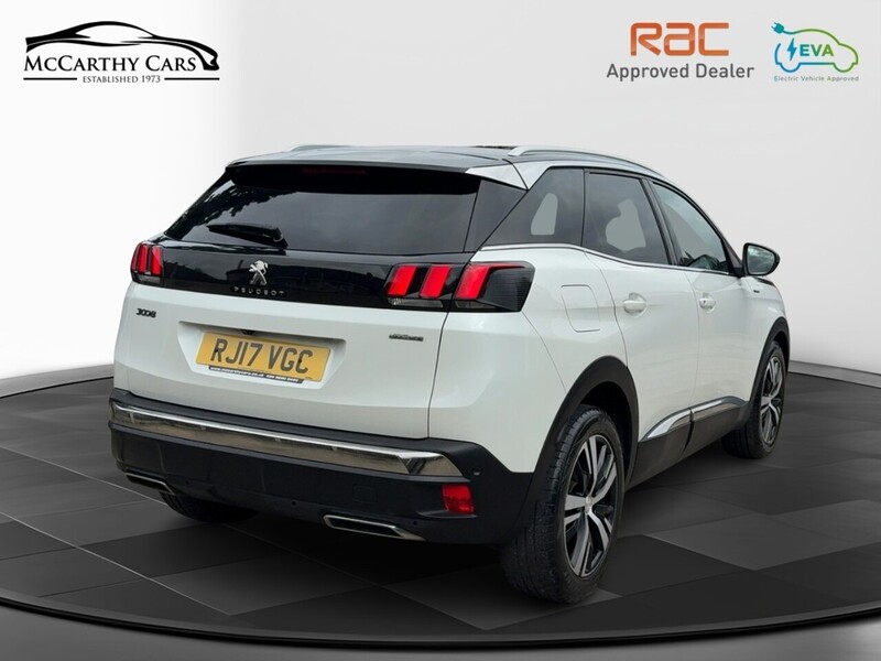 Peugeot 1.2 PURETECH GT LINE SUV 5DR PETROL MANUAL SATNAV BLUETOOTH DAB RADIO APPLE CARPLAY REAR CAMERA PARKING AIDS 64000 MILES FSH 8 SERVICES NO ULEZ CHARGE 72-74 Mitcham Road