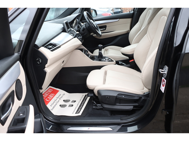 BMW 218I 1.5 M SPORT MPV 5DR PETROL MANUAL 7 SEATER SATNAV BLUETOOTH DAB STEREO CD PLAYER PARKING AIDS JUST 2 OWNERS SAME OWNER FOR 9 YEARS 66000 MILES SH 72-74 Mitcham Road