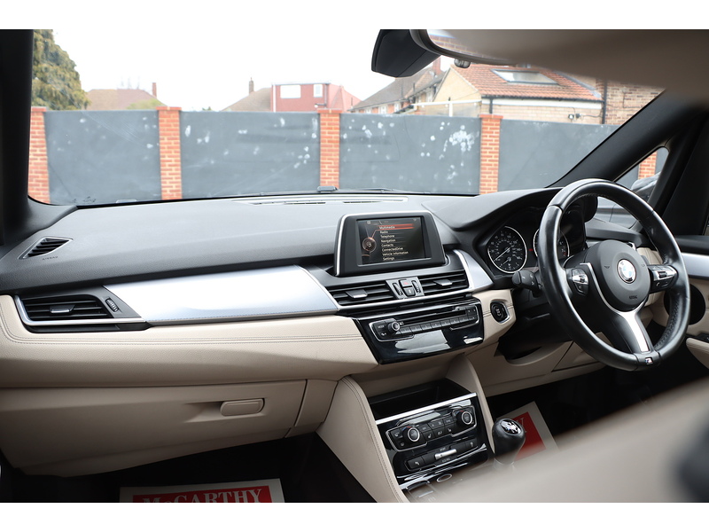 BMW 218I 1.5 M SPORT MPV 5DR PETROL MANUAL 7 SEATER SATNAV BLUETOOTH DAB STEREO CD PLAYER PARKING AIDS JUST 2 OWNERS SAME OWNER FOR 9 YEARS 66000 MILES SH 72-74 Mitcham Road