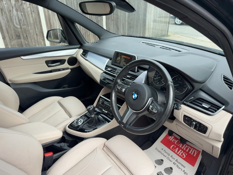 BMW 218I 1.5 M SPORT MPV 5DR PETROL MANUAL 7 SEATER SATNAV BLUETOOTH DAB STEREO CD PLAYER PARKING AIDS JUST 2 OWNERS SAME OWNER FOR 9 YEARS 66000 MILES SH 72-74 Mitcham Road