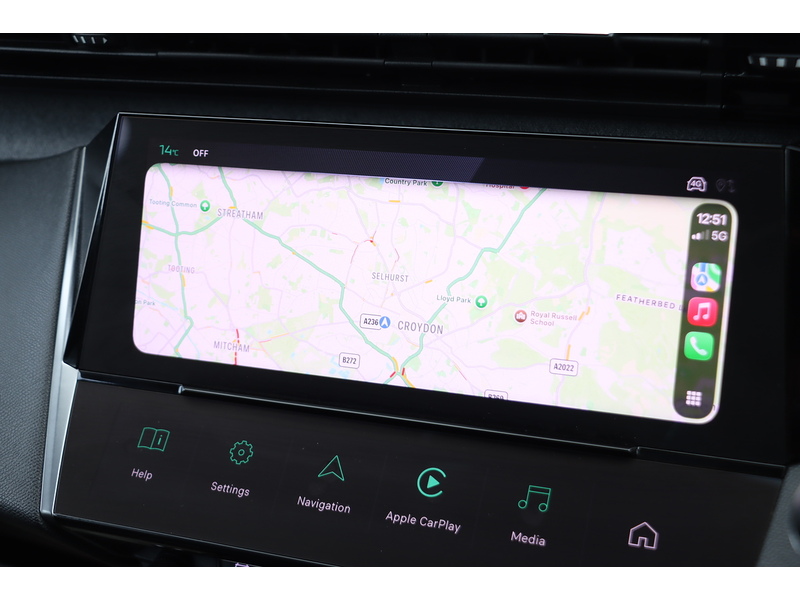 Peugeot 1.2 PURETECH ALLURE PREMIUM HATCHBACK 5DR PETROL EAT AUTO SAT NAV BLUETOOTH DAB STEREO APPLE CARPLAY REAR CAM PARKING AIDS JUST 1 OWNER 67000 MILES SH 72-74 Mitcham Road