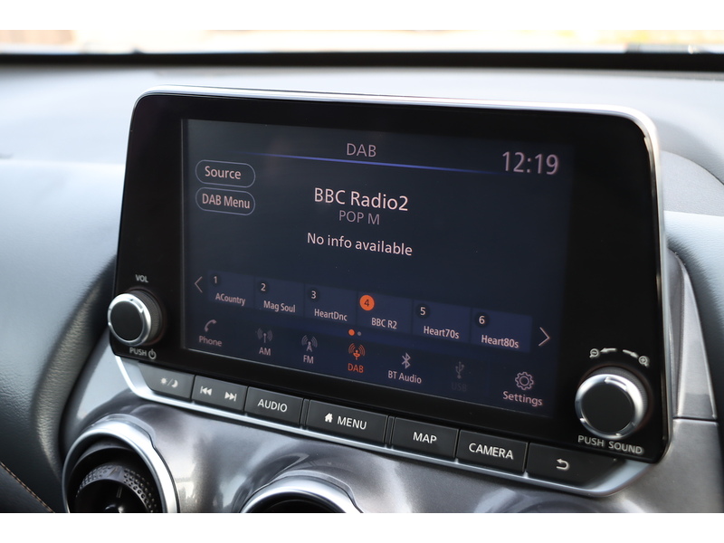 Nissan 1.0 DIG-T TEKNA SUV 5DR PETROL DCT AUTO HEATED SEATS SATNAV BLUETOOTH DAB STEREO APPLE CARPLAY/ANDROID AUTO PARKING AIDS 42000 MILES SH NO ULEZ CHARGE 72-74 Mitcham Road