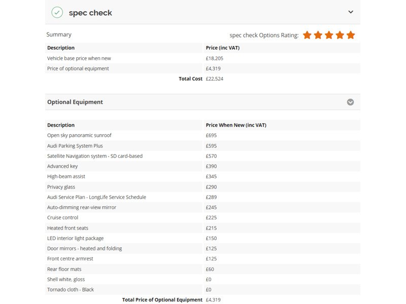 Audi 1.4 TFSI SPORT SPORTBACK 5DR PETROL S TRONIC AUTO SUNROOF HEATED SEATS SAT NAV BLUETOOTH DAB STEREO PARKING AIDS ONLY 29000 MILES FSH JUST £35 TO TAX 72-74 Mitcham Road