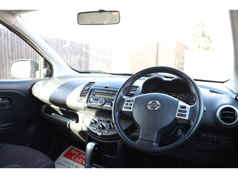 Nissan 1.6 16V ACENTA HATCHBACK 5DR PETROL AUTO STEREO CD PLAYER AUX INPUT AIC CONDITIONING SAME OWNER FOR 10 YEARS ONLY 50000 MILES SH NO ULEZ CHARGE 72-74 Mitcham Road