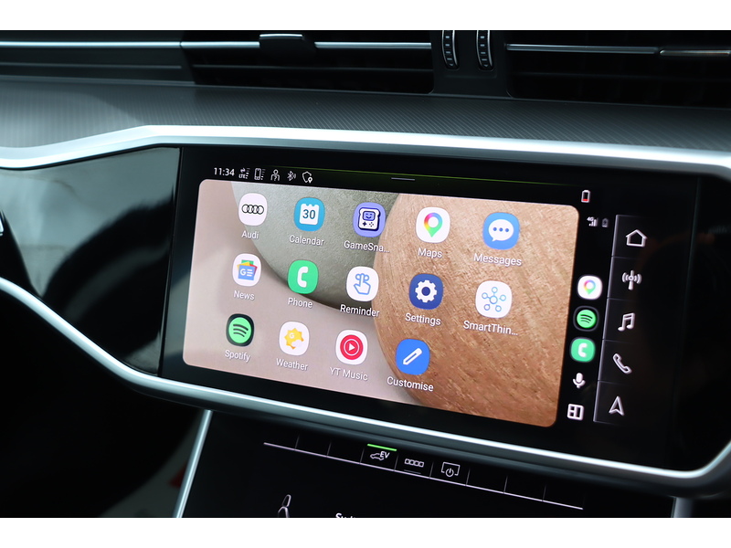 Audi 2.0 TFSIE 50 SPORT SALOON 4DR PETROL PLUG-IN HYBRID S TRONIC QUATTRO AUTO HEATED SEATS SAT NAV BLUETOOTH APPLE CARPLAY REAR CAMERA JUST 2 OWNERS FSH 72-74 Mitcham Road