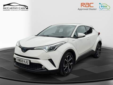 Toyota 1.8 VVT-H DESIGN SUV 5DR PETROL HYBRID CVT AUTO HEATED SEATS SAT NAV BLUETOOTH DAB STEREO REAR CAMERA PARKING AIDS 2 OWNERS 78000 MILES FSH 6 SERVICES