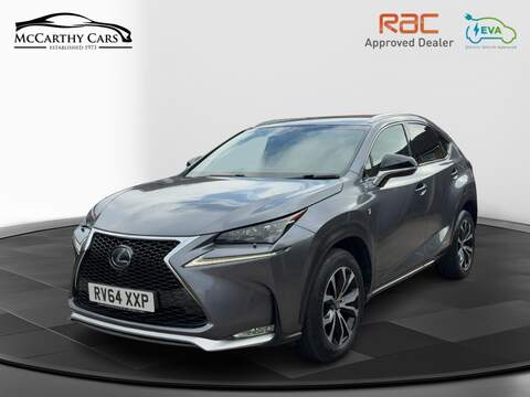 Lexus 300H 2.5 F SPORT SUV 5DR PETROL HYBRID E-CVT 4WD AUTO HEATED SEATS SATNAV BLUETOOTH DAB RADIO REAR CAMERA PARKING AIDS ONLY 63000 MILES FSH 9 SERVICES