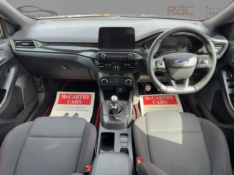 Ford 1.0T ECOBOOST ST-LINE HATCHBACK 5DR PETROL MANUAL SAT NAV BLUETOOTH DAB STEREO APPLE CARPLAY PARKING AIDS 2 OWNERS ONLY 58000 MILES SH NO ULEZ CHARGE 72-74 Mitcham Road