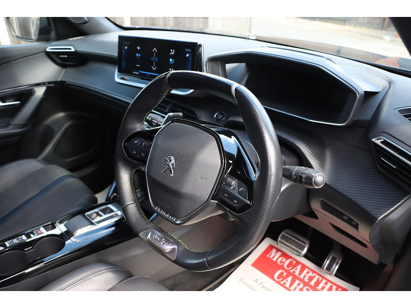 Peugeot 1.2 PURETECH GT SUV 5DR PETROL EAT AUTO HEATED SEATS SAT NAV BLUETOOTH DAB STEREO APPLE CARPLAY REAR CAMERA PARKING AIDS JUST 1 OWNER 62000 MILES SH 72-74 Mitcham Road