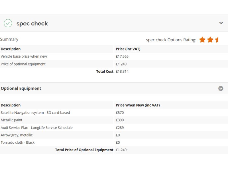 Audi 1.4 TFSI SPORT SPORTBACK 5DR PETROL MANUAL SAT NAV BLUETOOTH DAB STEREO CD PLAYER PARKING AIDS 2 OWNERS ONLY 39000 MILES FSH 5 SERVICES NO ULEZ CHARGE 72-74 Mitcham Road