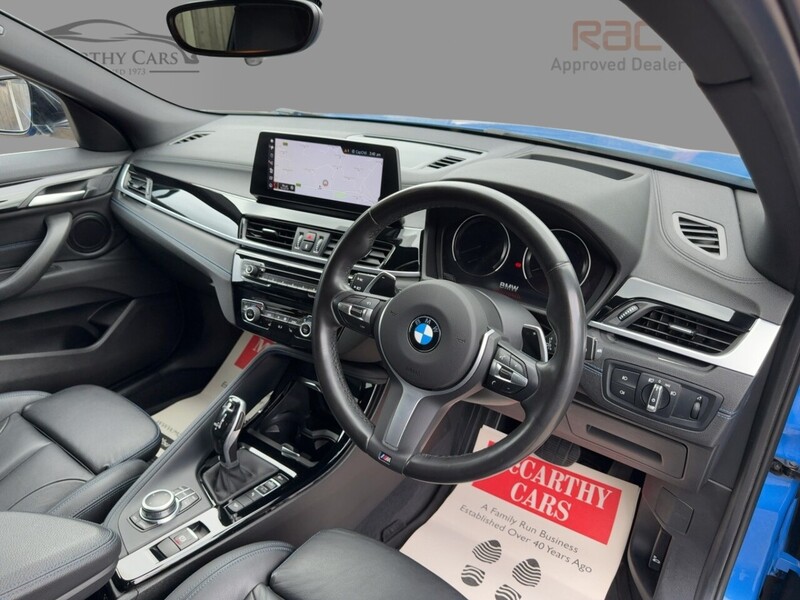 BMW 2.0 20I M SPORT X SUV 5DR PETROL XDRIVE AUTO HEATED SEATS SAT NAV BLUETOOTH DAB STEREO PARKING AIDS JUST 2 OWNERS ONLY 57000 MILES FSH 5 SERVICES 72-74 Mitcham Road