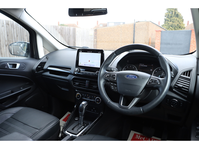 Ford 1.0T ECOBOOST TITANIUM SUV 5DR PETROL AUTO SUNROOF HEATED SEATS SATNAV BLUETOOTH DAB STEREO APPLE CARPLAY REAR CAMERA PARKING AIDS ONLY 37000 MILES SH 72-74 Mitcham Road