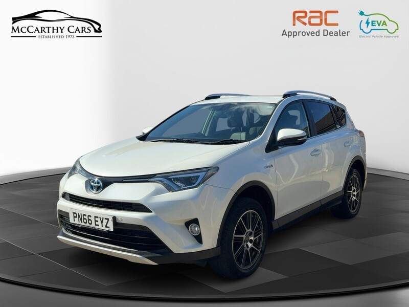 Toyota 2.5 VVT-H EXCEL SUV 5DR PETROL HYBRID CVT 4WD AUTO HEATED SEATS SAT NAV BLUETOOTH REAR CAM PARKING AIDS 2 OWNERS 43000 MILES FSH 9 SERVICES £35 TO TAX 72-74 Mitcham Road
