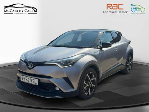 Toyota 1.8 VVT-H DYNAMIC SUV 5DR PETROL HYBRID CVT AUTO HEATED SEATS SATNAV BLUETOOTH DAB RADIO REAR CAMERA WITH PARKING AIDS ONLY 58000 MILES FSH 6 SERVICES