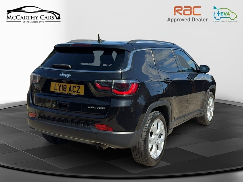 Jeep 1.4T MULTIAIRII LIMITED SUV 5DR PETROL MANUAL SUNROOF HEATED SEATS SAT NAV BLUETOOTH DAB STEREO APPLE CARPLAY REAR CAMERA PARKING AIDS 30000 MILES SH 72-74 Mitcham Road