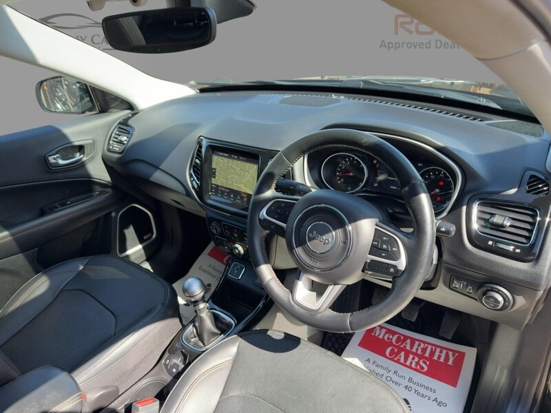 Jeep 1.4T MULTIAIRII LIMITED SUV 5DR PETROL MANUAL SUNROOF HEATED SEATS SAT NAV BLUETOOTH DAB STEREO APPLE CARPLAY REAR CAMERA PARKING AIDS 30000 MILES SH 72-74 Mitcham Road