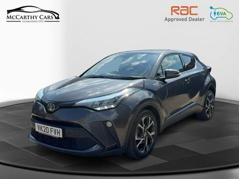 Toyota 1.8 VVT-H DESIGN SUV 5DR PETROL HYBRID CVT AUTO HEATED SEATS SAT NAV BLUETOOTH DAB STEREO REAR CAMERA PARKING AIDS JUST 2 OWNERS ONLY 47000 MILES SH