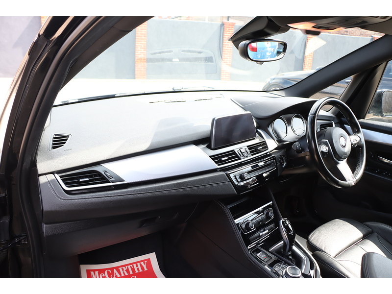 BMW 218I 1.5 M SPORT MPV 5DR PETROL DCT AUTO SAT NAV BLUETOOTH DAB STEREO CD PLAYER PARKING AIDS JUST 2 OWNERS SAME OWNER FOR 3 YEARS ONLY 62000 MILES FSH 72-74 Mitcham Road